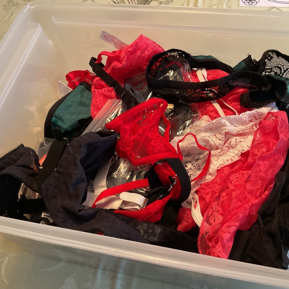New or slightly used lingerie